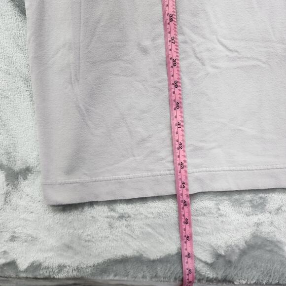 NIKE Dress Womens XL Gray Purple Essential Midi Bodycon Half Sleeves Athleisure - Picture 10 of 11